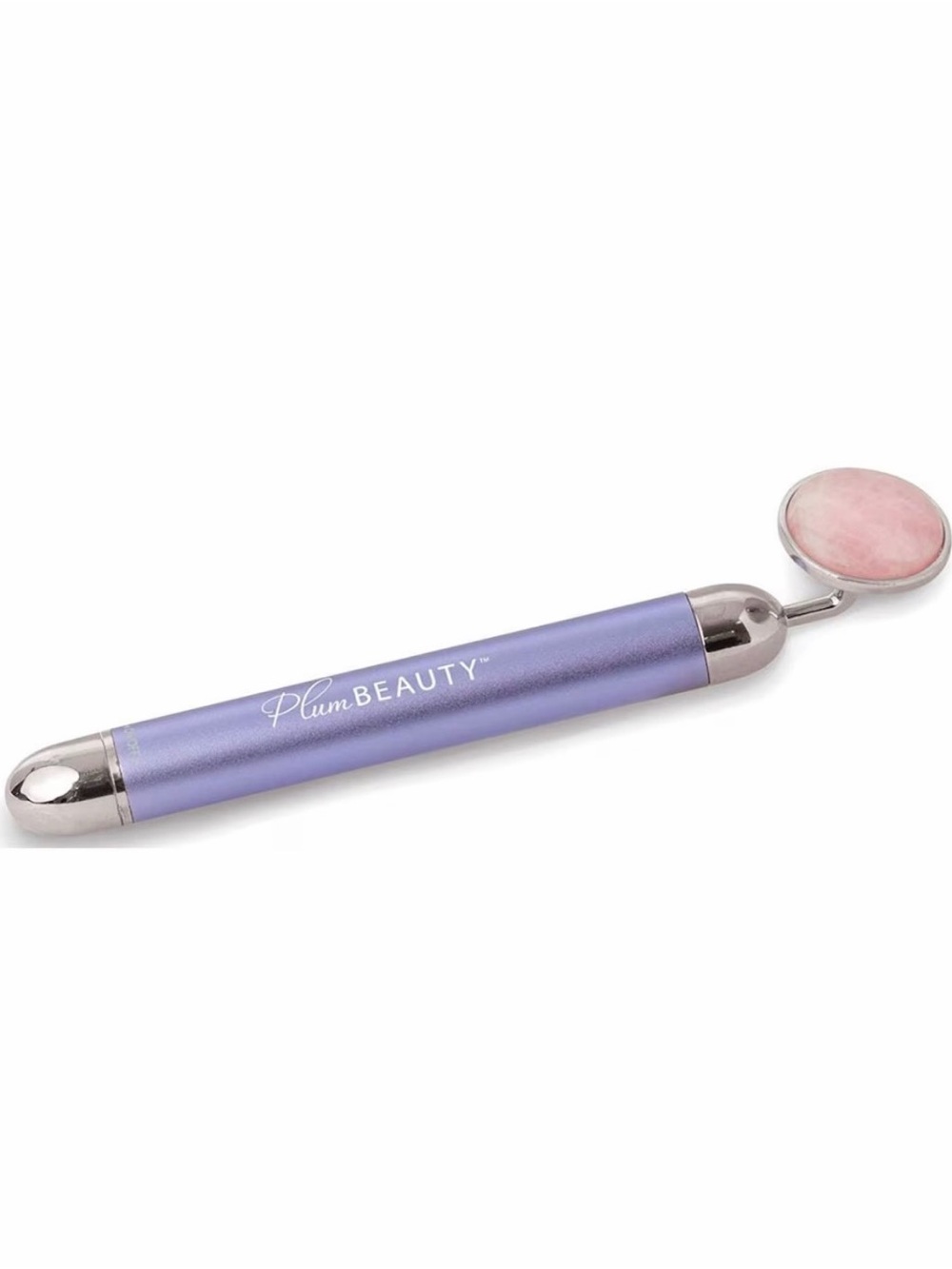 Plum Beauty Rose Quartz Vibrating Facial Massager New in box